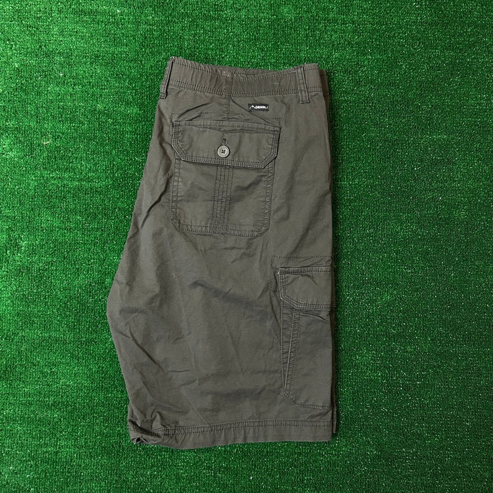 Denali Cargo Shorts Mens 38 Dark Grey Cotton Blend Stretch Utility Hiking Shorts - Picture 12 of 12